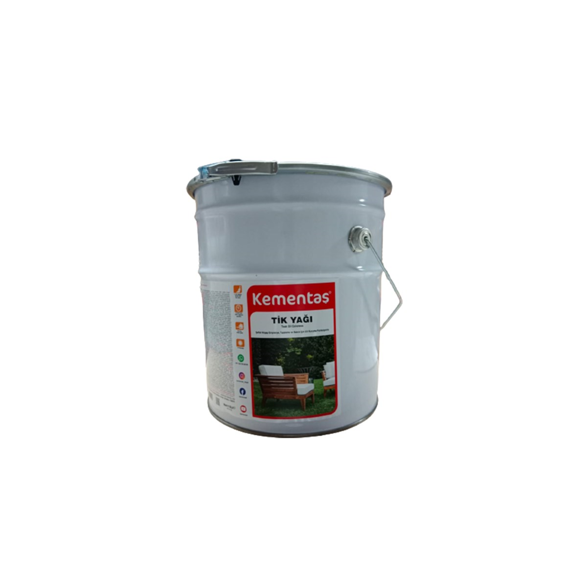 Kementaş Tik Yağı 15Lt